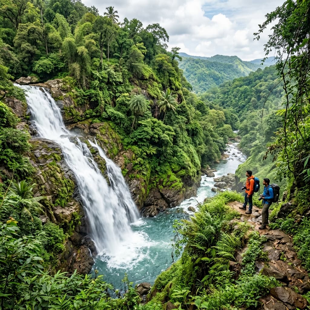Pandikuzhi Waterfall