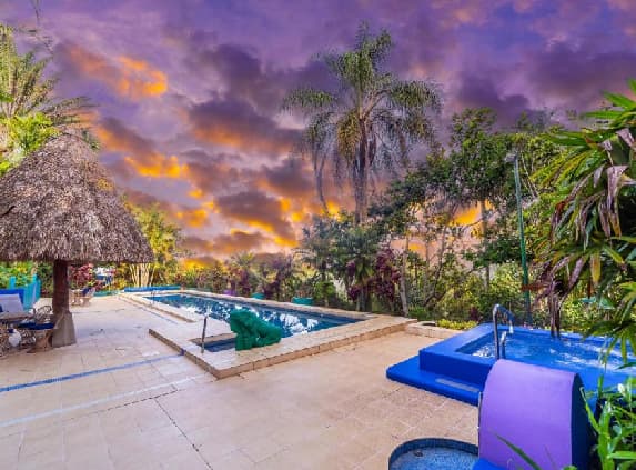 Tropical Garden Pool